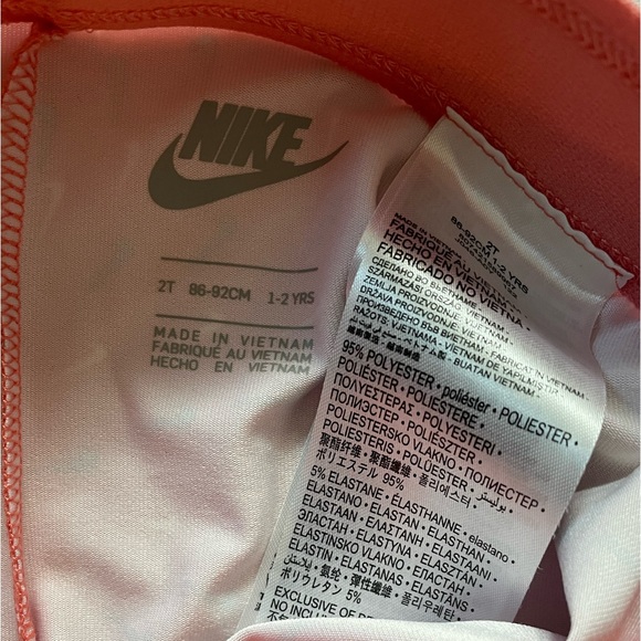 Nike Baby Leggings with Swoosh Logo 2T - Picture 4 of 5